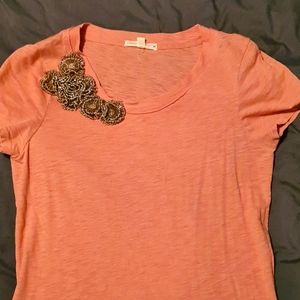J Crew Embellished Tee